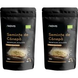 Pachet Seminte de Canepa Decorticate fara Gluten Ecologice/Bio 200g + 200g