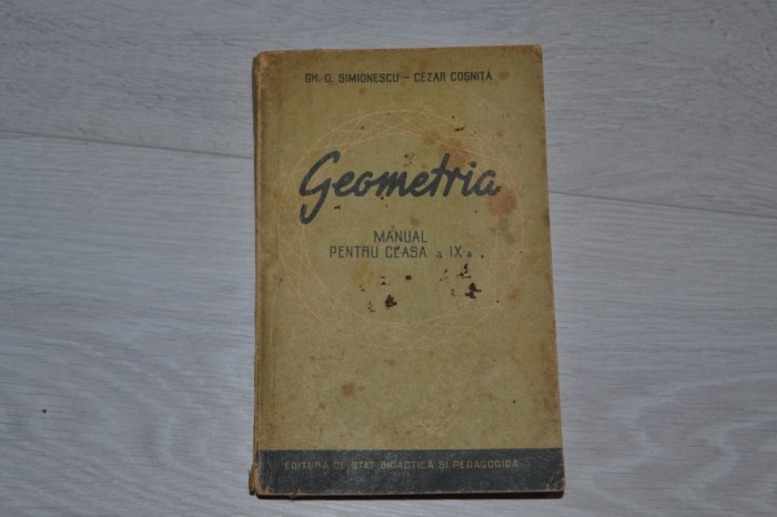 Geometria : manual pentru clasa a IX-a