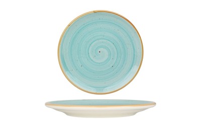 Bonna Farfurie pentru Desert - Aqua - Por&amp;Aring;&amp;pound;elan - 17 cm - set de 6 foto