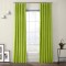 Draperie din catifea cu rejansa din bumbac tip fagure, Madison, 200x260 cm, densitate 700 g/ml, Lime, 1 buc