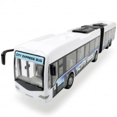 Autobuz Dickie Toys City Express Bus alb foto