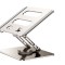 Suport laptop Adsinio rotativ 360&deg; aluminiu suporta la 10-17 inch Argintiu