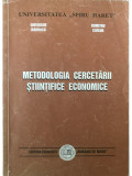 Gheorghe Răboacă - Metodologia cercetării științifice economice (editia 1999)