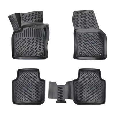 SET COVORASE AUTO CAUCIUC UMBRELLA PENTRU VOLKSWAGEN TIGUAN (II) ALL SPACE(LWB) 2016- 60308 foto