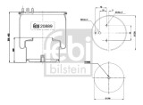 FEBI BILSTEIN 20889 Burduf, suspensie pneumatica