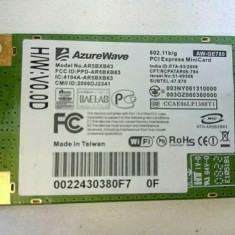 PCI Express mini card AzureWave AW-GE780 ,AR5BXB63,AR2425 ,802.11b/g