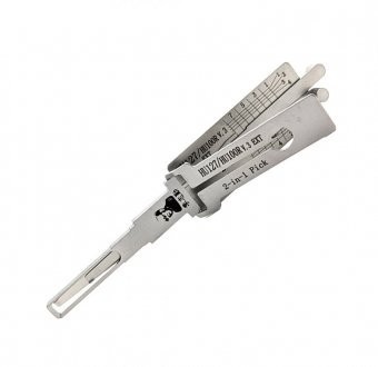 Decodor Lishi 2 in1 HU127/HU100R V.3 EXT compatibil Bmw foto