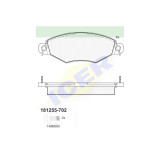 Set placute frana Icer 181255702, parte montare : Punte Fata
