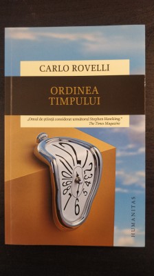 Carlo Rovelli - Ordinea Timpului foto