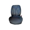 Huse Scaune Auto Universale Fata 1+1 Negru cu Gri - Protectie Scaune, Compatibil cu Tetiere, ALM