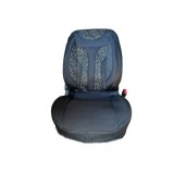 Huse Scaune Auto Universale Fata 1+1 Negru cu Gri - Protectie Scaune, Compatibil cu Tetiere, ALM