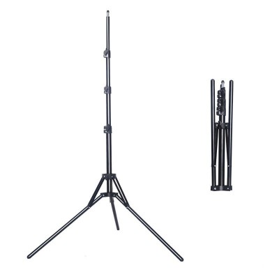Trepied stativ foto reversibil, cu filet universal 1 4, inaltime maxima 190 cm foto
