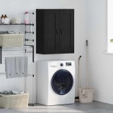 VidaXL Dulap montat pe perete Stejar Negru 69,5 x 34 x 90 cm 882429