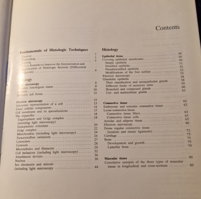 Histology color atlas of microscopic anatomy Sabotta Hammersen foto