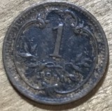 MNDSTR AUT3 Austroungharia 1 heller 1911