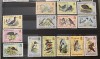 PC496 - Montserrat 1984 Fauna/ Pasari (supratipar O.H.M.S.), serie MNH, 14v, Nestampilat