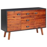 Cumpara ieftin Servantă, 110x35x70 cm, lemn masiv de acacia și MDF
