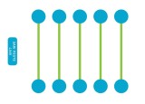 Stickere podea - Sari peste linii