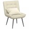 Gossi scaun de relaxare crema 64x74x84 cm catifea