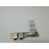 320P6AB0000 HP Compaq Audio Board With Cable, DA00P6AB6D0 CQ61 G61 G71 Series