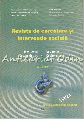 Revista De Cercetare Si Interventie Sociala - Nr.: 4/2004 foto