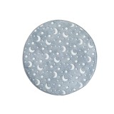 Covoras decorativ pentru copii, Stelute Fluorescente, 80 cm, ATU-084681, Oem
