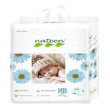Scutece hipoalergenice Flex&amp;Fit Premium, New Born, Nr 1, 3-5 kg, 80 bucati, Nateen