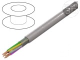 Cablu UNITRONIC&reg; LiHCH 6x0,5mm&sup2; PO gri-bej 250V fără halogen