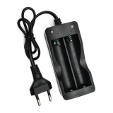 Incarcator dublu pentru acumulatori 18650 - 3.7V Li-ion (i.7280G)