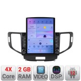 Navigatie Honda Accord 2008-2012 K-8951 ecran tip TESLA 9.7&quot; cu Android Radio Bluetooth Internet GPS WIFI 2+32 DSP Qua CarStore Technology