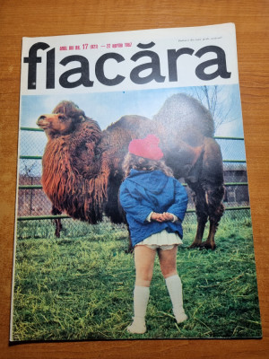 revista flacara 22 aprilie 1967-art. si foto orasul bucuresti foto