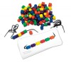 Set de margele si carduri PlayLearn Toys, Learning Resources