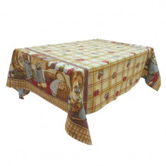 Fata de masa pentru 12 persoane, Bucatarie traditionala, bumbac 100%, 250x150cm, multicolor