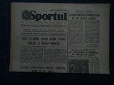 ZIARUL SPORTUL 13 NOIEMBRIE 1981