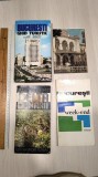 Cumpara ieftin LOT 4 CARTI / BROSURI -BUCURESTI GHID TURISTIC/ WEEKEND , MUZEUL DE ISTORIE , DELTA DUNARII ..
