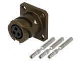 Conector Militar VG95234 Soclu Mamă 3 PIN 10SL