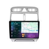 Navigatie dedicata cu Android Peugeot 307 2000 - 2013, 12GB RAM, Radio GPS Dual