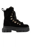 Botine Dama DKNY Ciara K3146558, Piele Neagra, Marimea 37