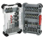 BOSCH Set mixt de 35 de accesorii pentru insurubare si gaurire in metal PRO Impact, prindere hexagon 1/4&amp;quot;