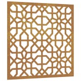 Cumpara ieftin Decor perete de gradina 55x55 cm, design maur, otel Corten
