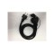 Cablu prelungitor 10m 1.5mm negru IP44 Well