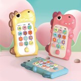 Children&#039;s cartoon early education educational science learning simulation smart phone - color: LB-C104 (little dinosaur three colors mixed)