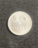 Moneda 20 filler 1980 Ungaria