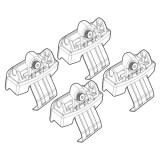 Kit montaj bare plafon C140 pentru Toyota Verso-S 2011-2015