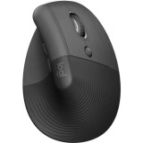 Mouse Logitech Lift Vertical Ergonomic, Graphite / Black