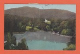 AMS @ - ILUSTRATA BAILE SOVATA, LACUL URSU CU VILA ILYES 1923, CIRCULATA, Printata