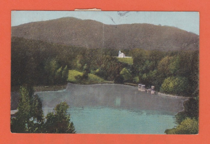 AMS @ - ILUSTRATA BAILE SOVATA, LACUL URSU CU VILA ILYES 1923, CIRCULATA
