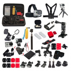 Kit accesorii 40 in 1 pentru camere video sport foto