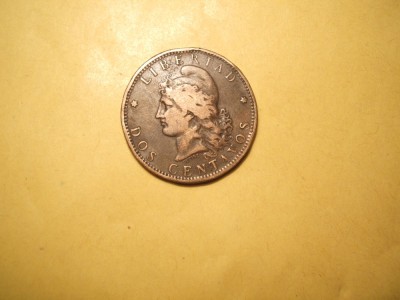 ARGENTINA 2 CENTAVOS 1884 foto