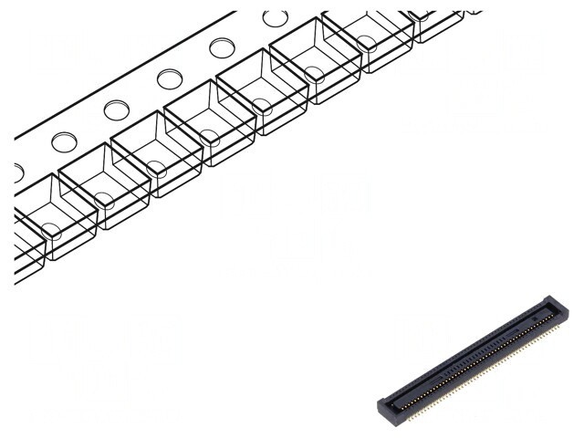 Conector PCB-PCB DF40 Verticale SMT 100 Pin Mamă 300mA